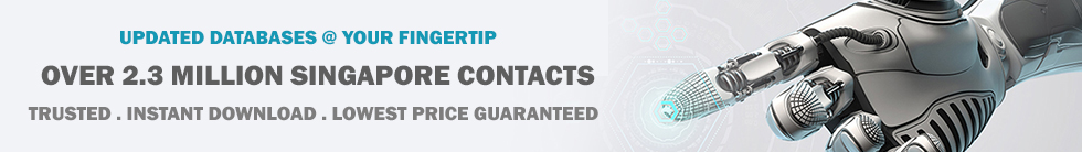 About Singapore Databases Business Consumer Contact List